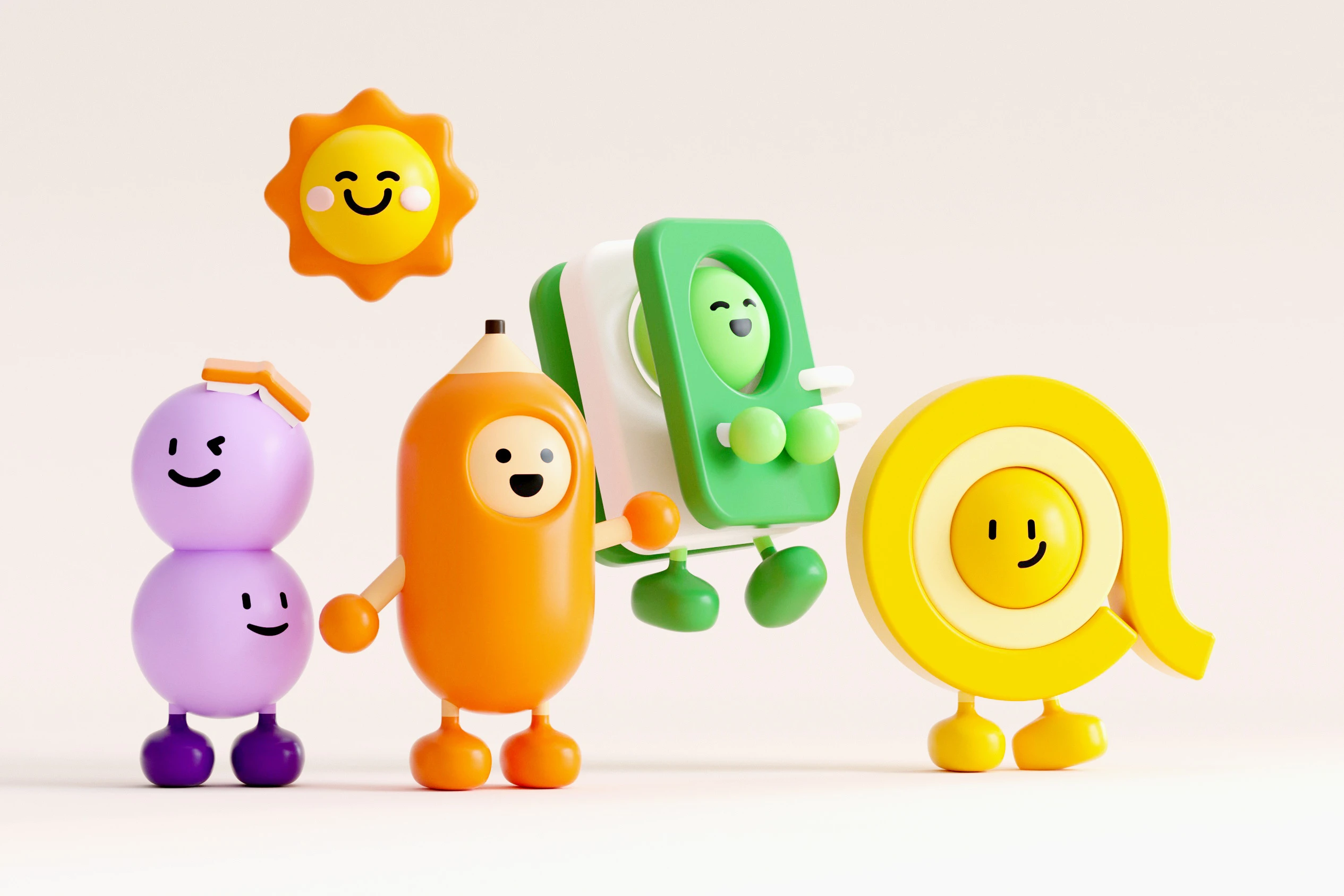 Sunfriends Family潮玩IP角色家族设计