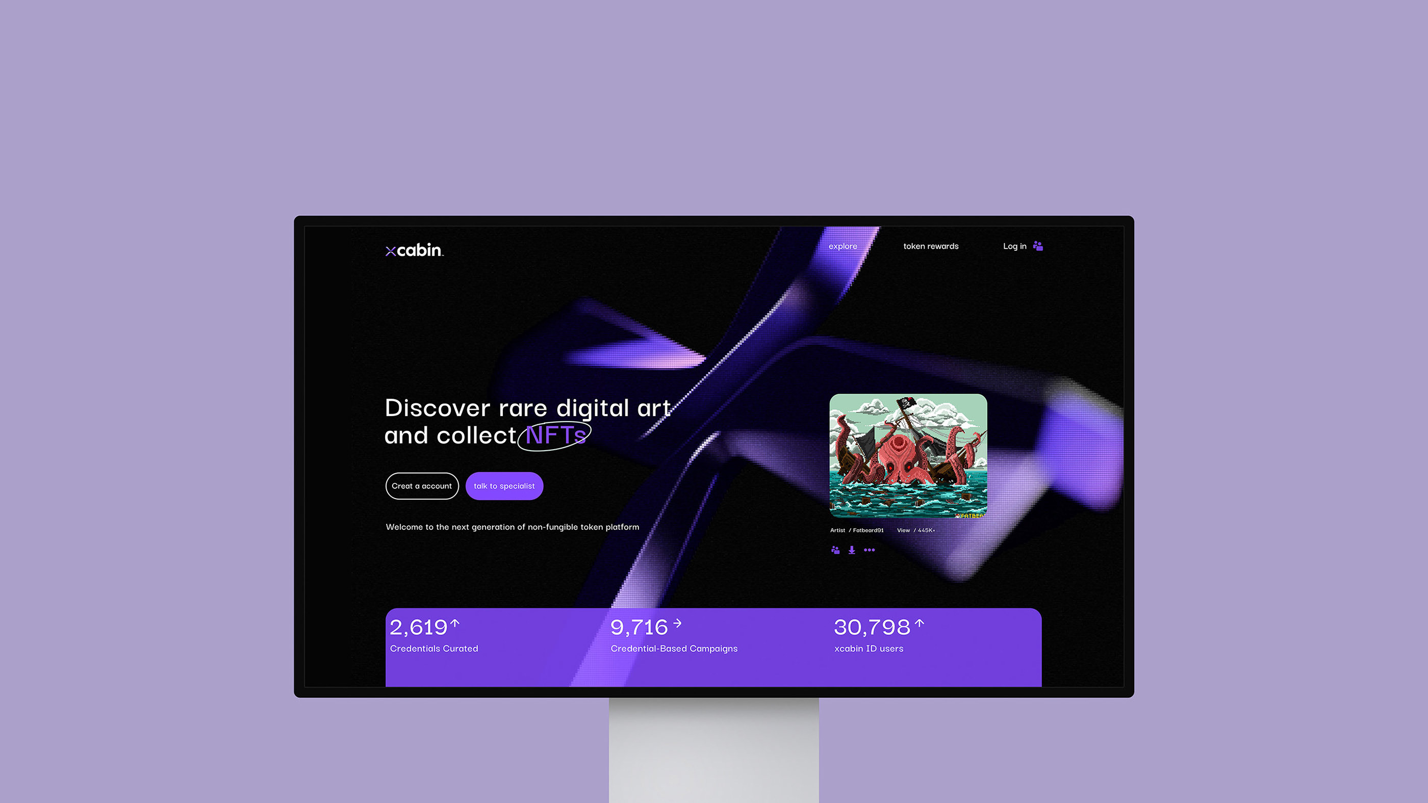 XCabin数字资产与Web3品牌传播设计案例