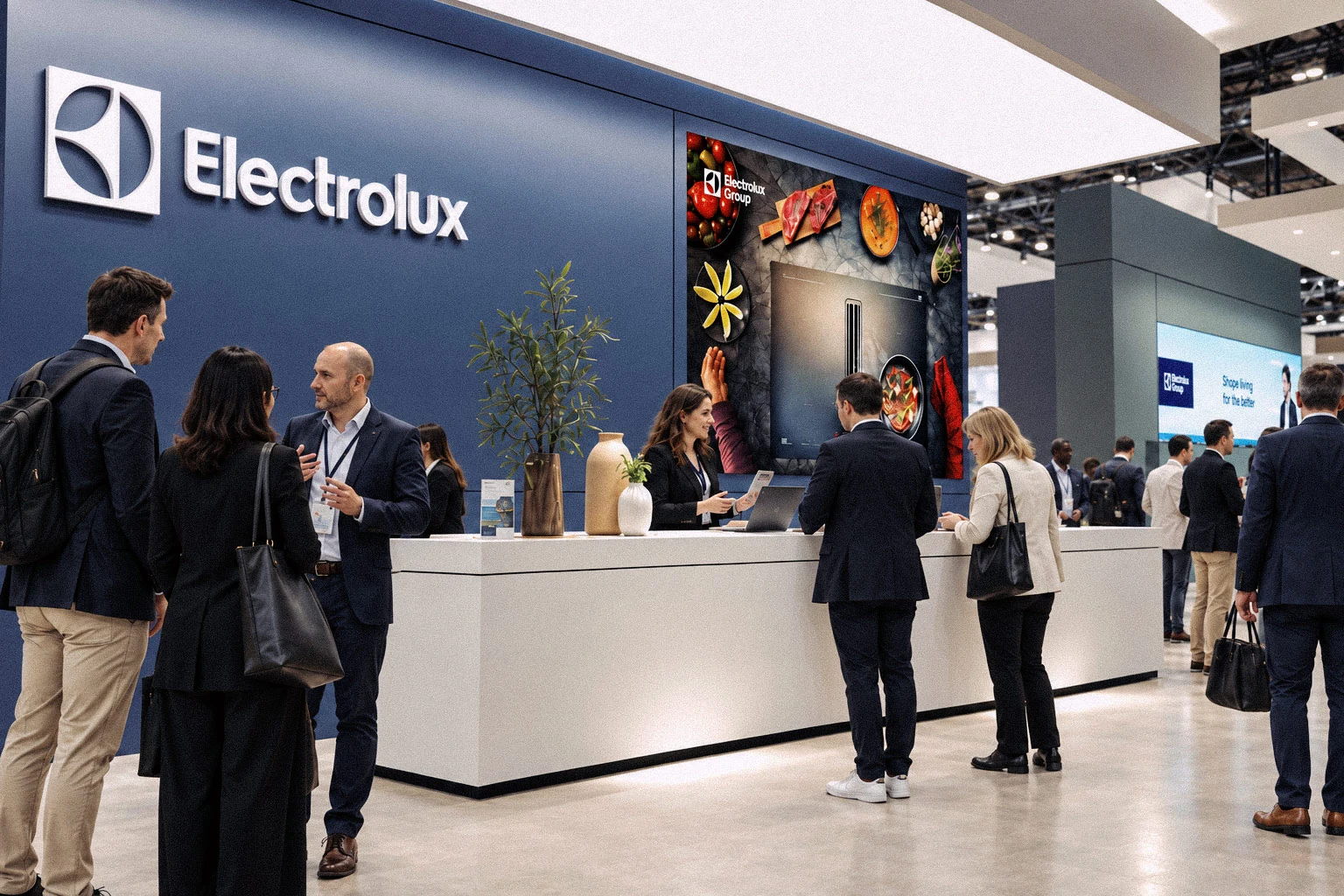 Electrolux HOTELEX展位现场体验