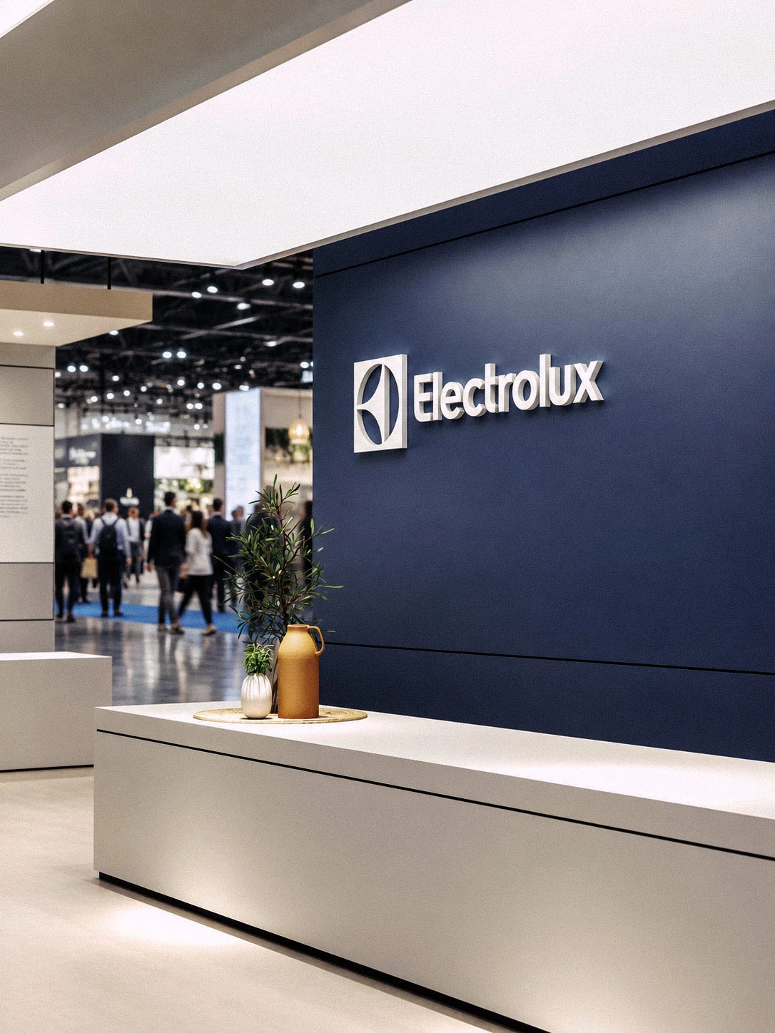 Electrolux展位现场信息沟通