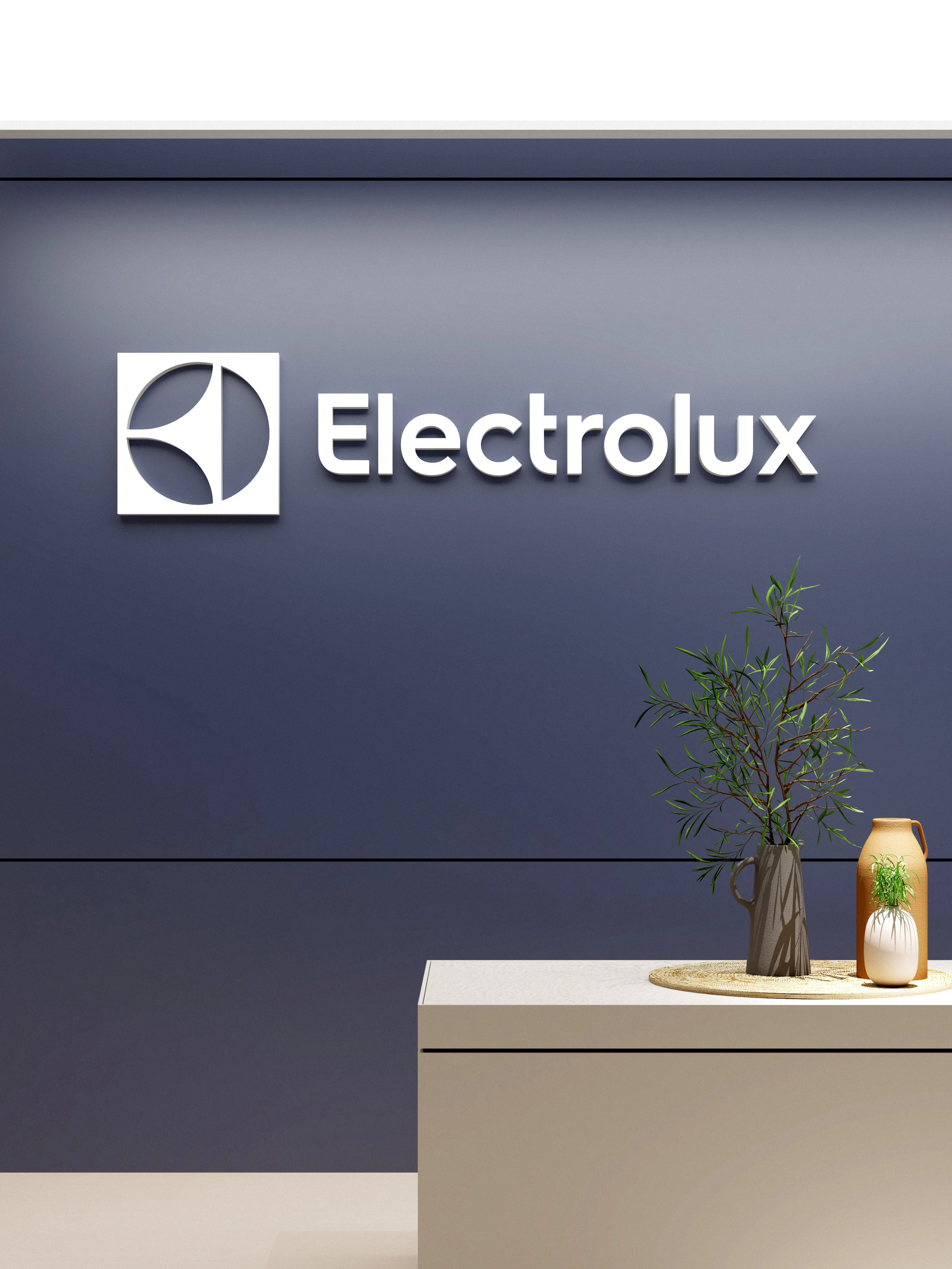 Electrolux展位空间细节与材料表达